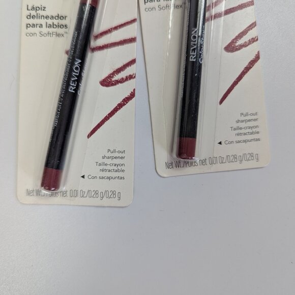 Revlon ColorStay Lipliner 670 Wine Lot of 2 Factory Sealed - Picture 4 of 4